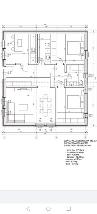 Casa Noua în cartier nou în Fântânele cu 344 mp și centrală pe gaz