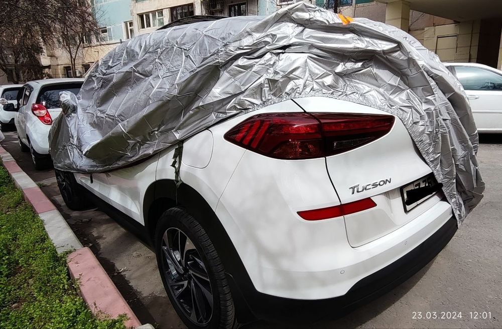 Защитный тент чехол для автомобиля!