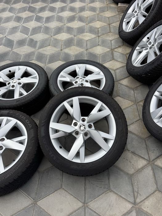 Jante Orig”Skoda R17(5x112)”Octavia 4/3/2/Superb/Yeti/Karoq/Kodiaq/Vw/Seat~