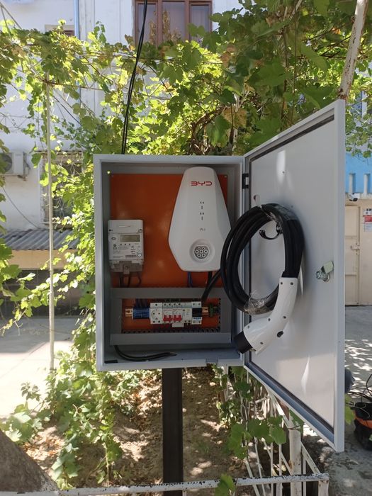 Установка зарядное устройство для Электромобилей