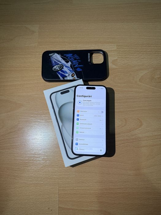 iPhone 15 5G Black Titanium Impecabil , iPhone 14,14 Pro,16 Pro,17 Pro