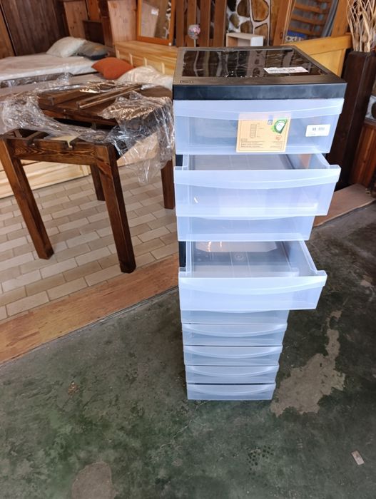 Контейнер за съхранение - 10 чекмеджета - PVC