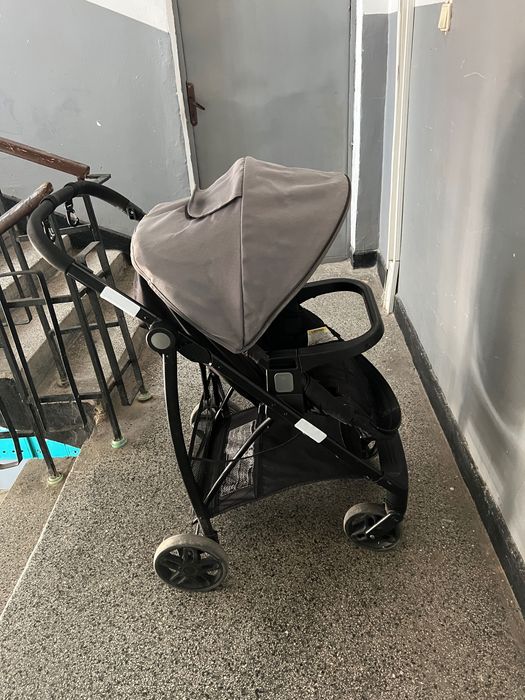 Бебешко столче за кола от изписване до 1г и количка Graco snugride 30