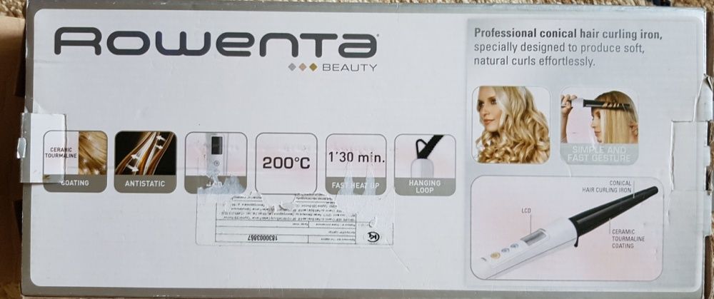 Новая плойка конусная Rowenta CF3345