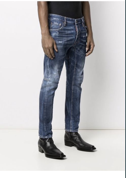 Blugi Jeans Dsquared Tidy Biker 52