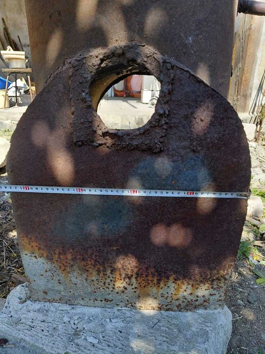 Печь для бани труба толщиной 8мм.