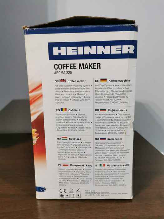 Cafetiera NOUA Heinner Aroma 220