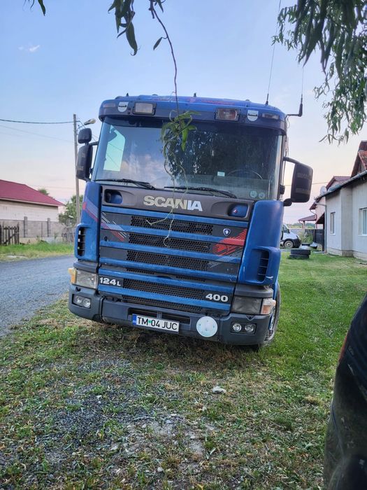 Vand camion Scania cu macara