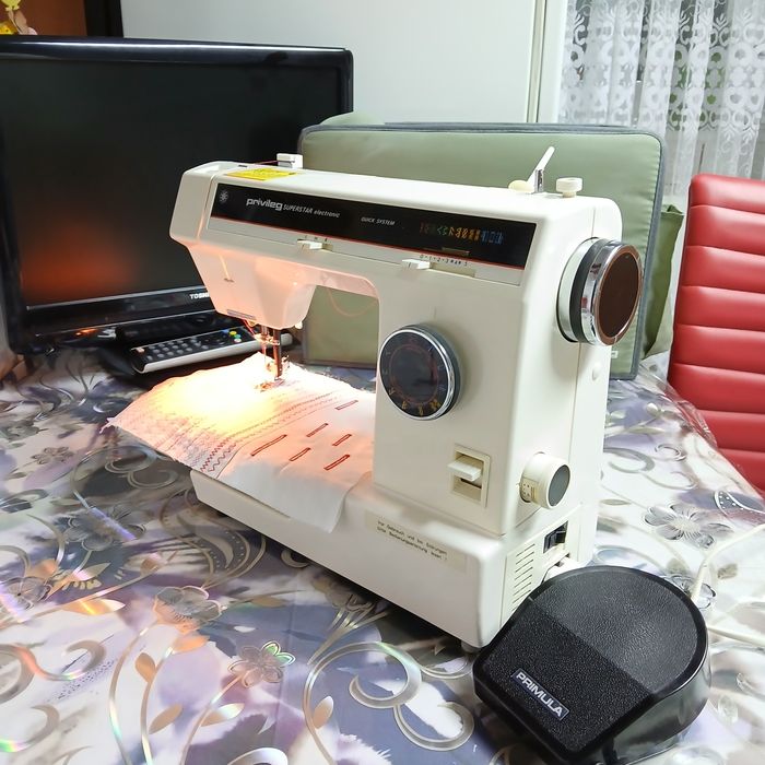 Masina de cusut PRIVILEG  SUPERSTAR electronic cu butoniera automata si multiple operatii