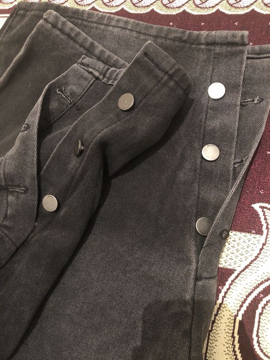 Широкие джинсы, размер L