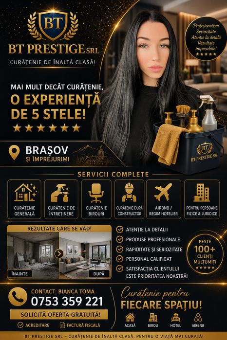 Servicii curatenie Brasov si imprejurimi !