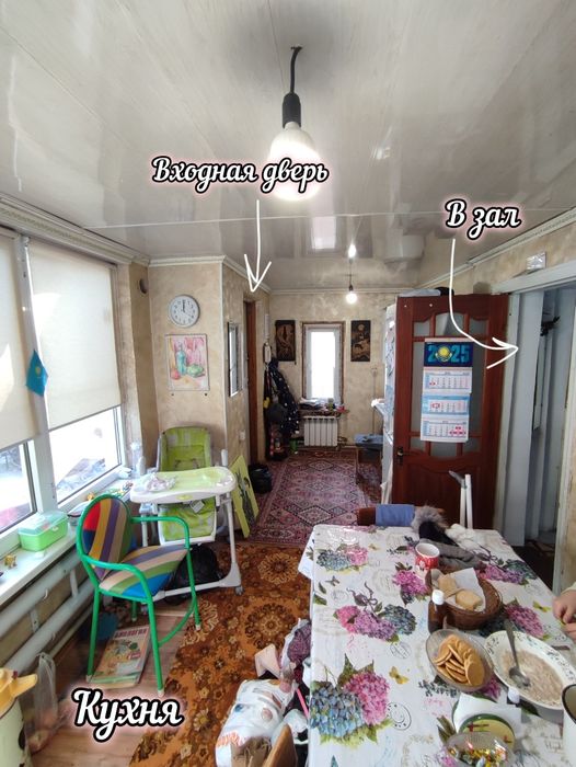 Продам часть дома. 2 комнаты