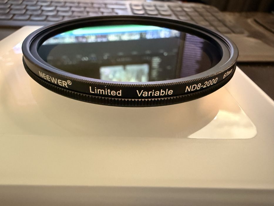 Variable ND 3-11 stops Neewer TrueColor 67mm
