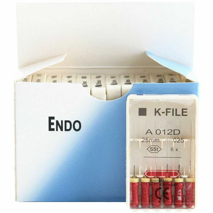 K-File Maillefer Dentsply, 6 buc/pachet