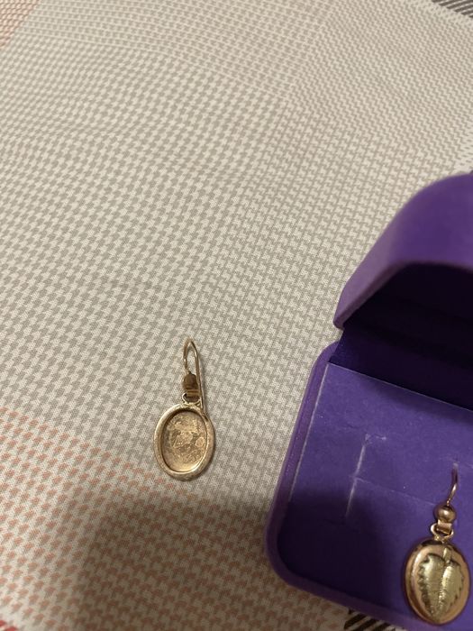 Серьги самовар 585проба.5,2