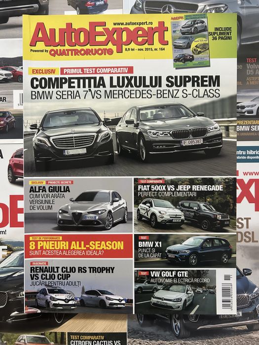 Reviste auto(TopGear UK,Autoexpert,AutoMotor)