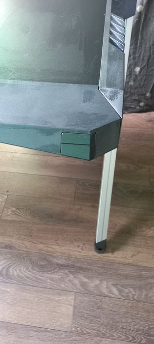 Геймърско бюро Lumi GMD01-1 Deluxe с RGB Lux Aluminium