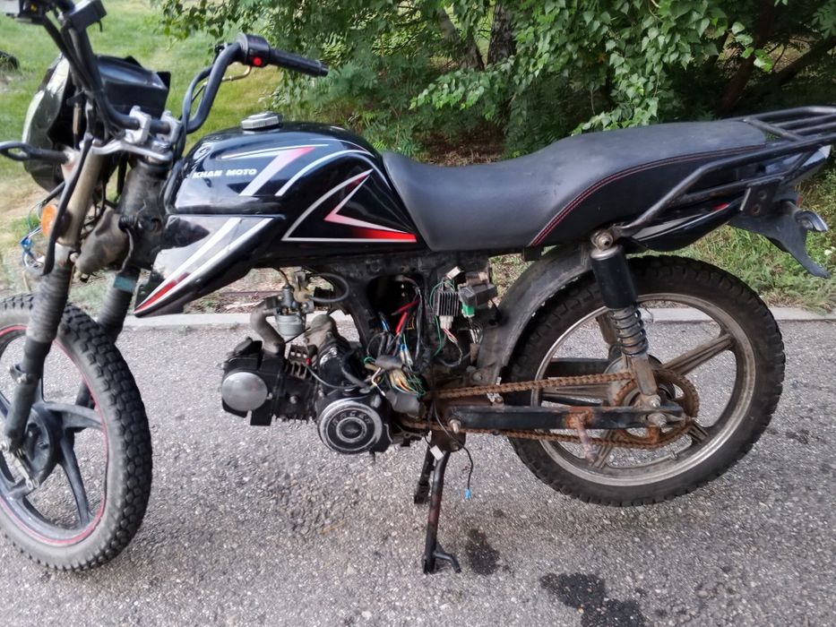 Мотоцикл альфа 125 кубов