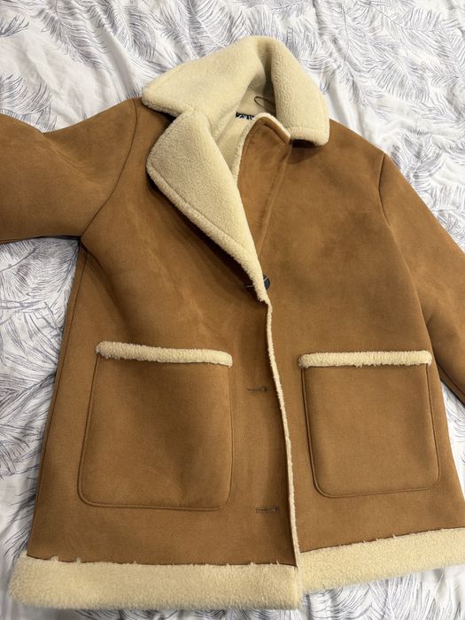 Дубленка Zara размер М.