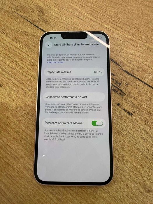 iPhone 13 128GB Pink – Baterie 100% – Stare buna – Garanție 24 luni