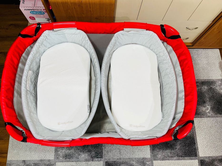 Сгъваема кошара за близнаци Туин стар Чиполино