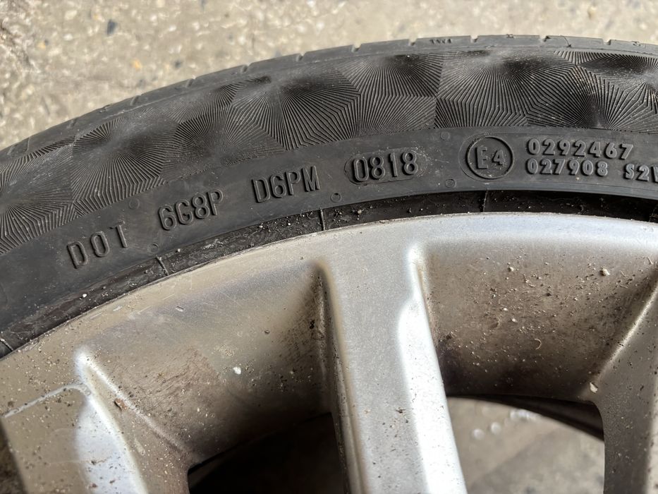 Лети Джанти 17"Волво с гуми Continental