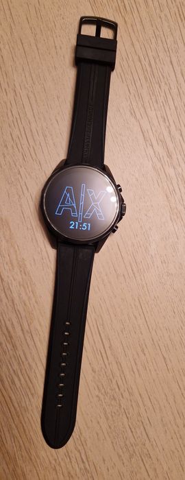 Armani Exchange Connected Oțel inoxidabil 46mm Smartwatch