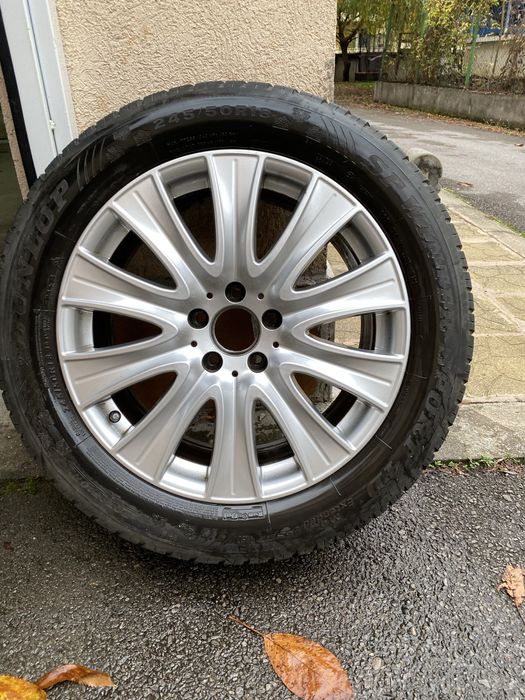 Алуминиеви джанти със зимни гуми за Мерцедес S klas