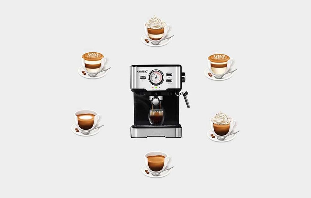 Кафемашина за еспресо HiBREW H5, 20 bar,Гаранция