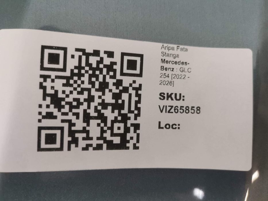 Ляво предно крило Мерцедес-Бенц ГЛЦ / Mercedes-Benz GLC 254 Оригинално