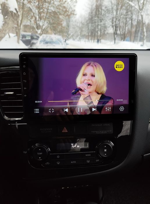 Navigatie android Mitsubishi Outlander Waze YouTube Wifi Bluetooth US