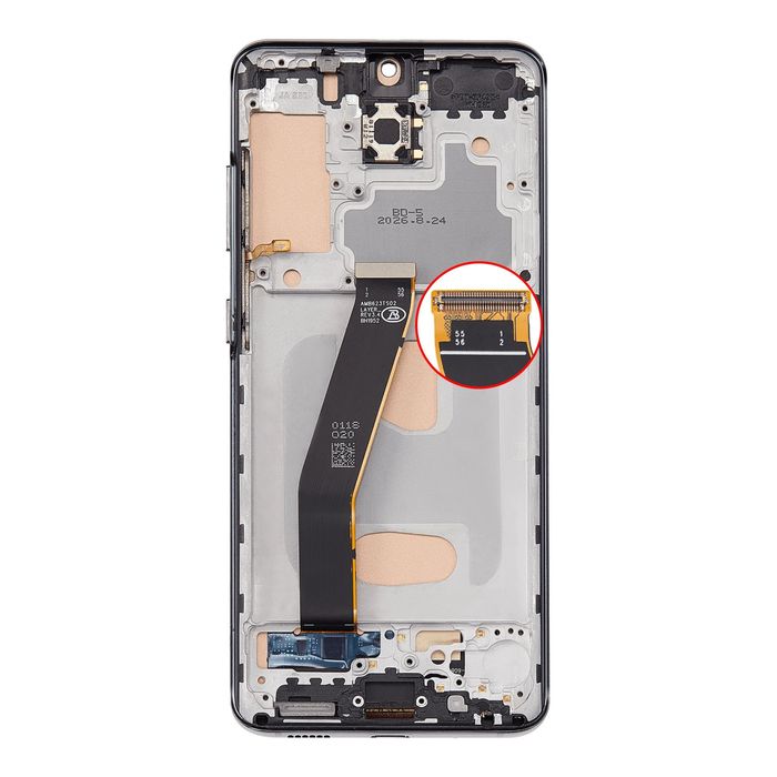 Дисплей за Samsung S20 (Incell, с рамка)