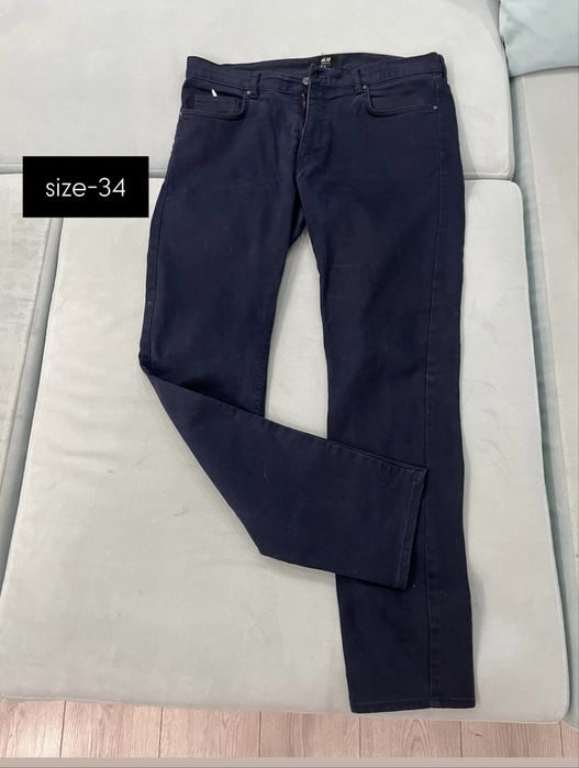 мужские джинсы.