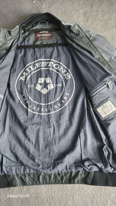 Мъжко кожено яке MILESTONE (M) 170€