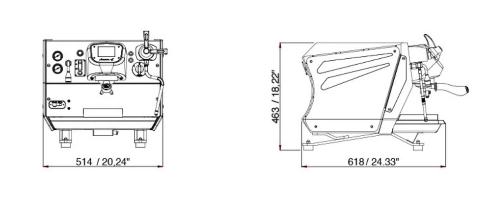 Профессиональная кофемашина CBC ROYAL AVIATOR 1GR