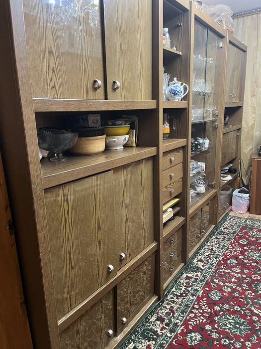 Стенка для зала  горка немецкая