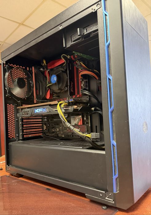 Геймърски компютър, full hd, Intel i5, amd rx480