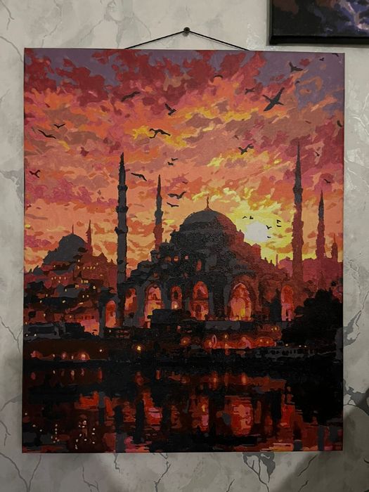 Продам картину по номерам