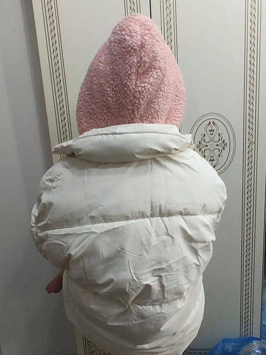 Пуховик новый 46 оверсайз