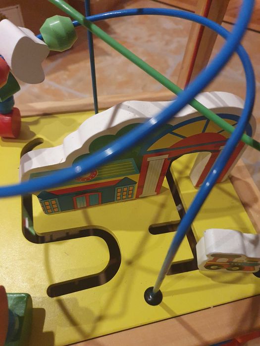 Antemergator lemn eva toys