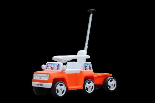 Masinuta 4 in 1 Kinderauto BJHC3088B 2x 30W 6V, RC si remorca #orange