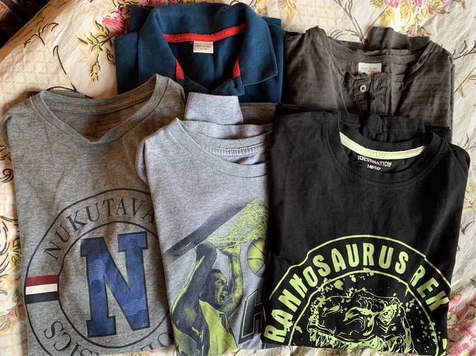 Set 5 bluze cu maneca lunga marimea 146/152