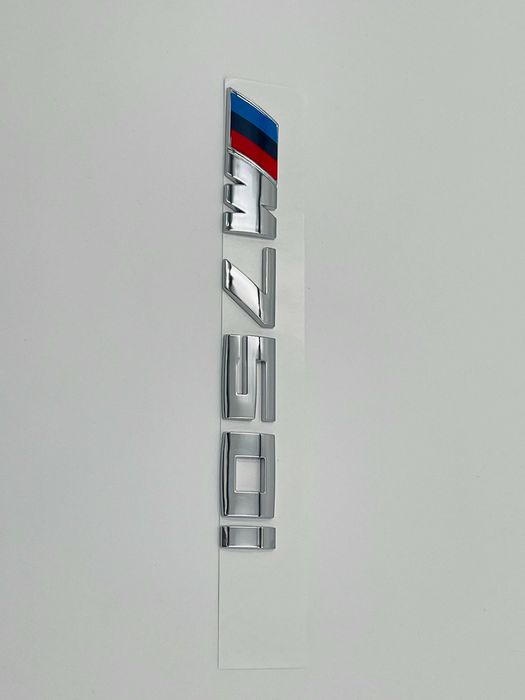 Emblema compatibila BMW M750i crom