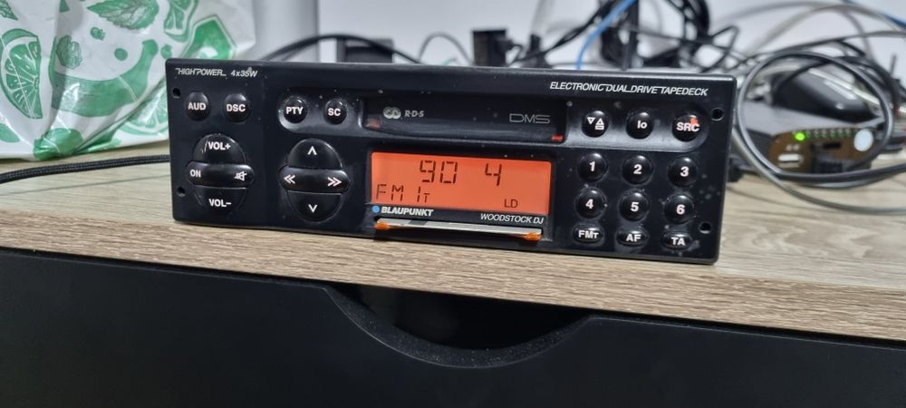Blaupunkt radio casetofon auto vintage