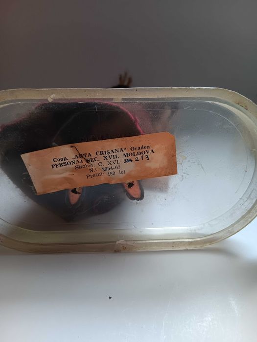 Figurine Arta Crișana, papusi vechi Romanesti de colectie, anii 60, produse in Perioada comunista RSR, Rare