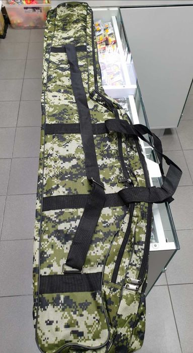 Троен Калъф за Въдици и Макари 115см/135см/150см/165см