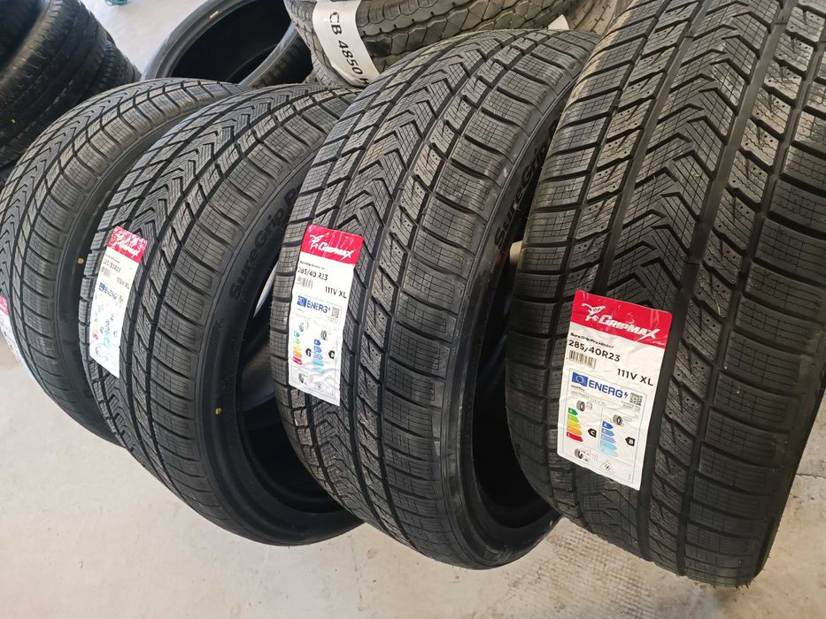 Нови зимни гуми за GLS 23 цола 325 35 23 и 285 40 23 Gripmax
