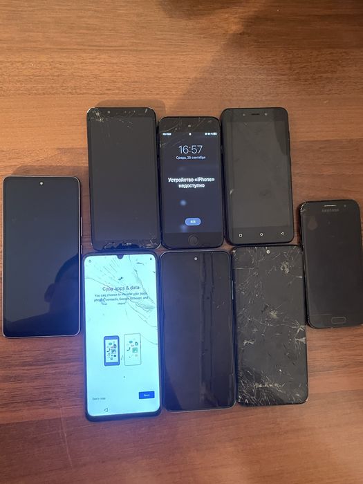 Запчасть телефондар сатылады