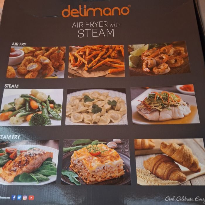 Голям Еър Фрайър с функция пара 1700 вата