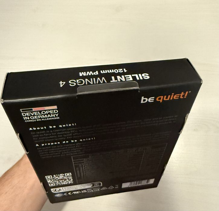 Вентилатор за компютър - Be Quiet Silent Wings 4